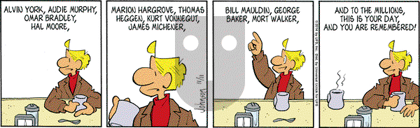 Arlo and Janis on Tuesday November 11, 2014 Comic Strip