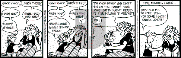 Clear Blue Water on Wednesday August 1, 2007 Comic Strip