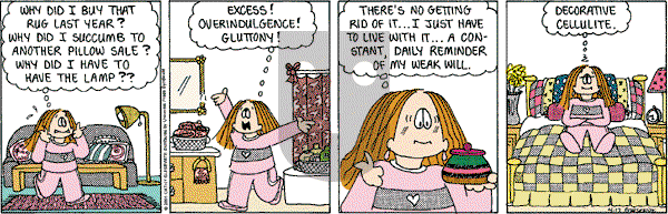 Cathy Classics - Tuesday April 17, 2001 Comic Strip