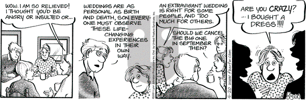 For Better or For Worse on Friday April 20, 2001 Comic Strip
