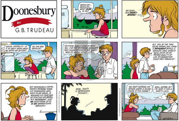 Doonesbury on Sunday October 11, 1998 Comic Strip