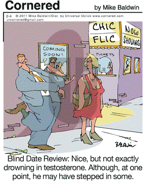 Cornered on Friday February 4, 2011 Comic Strip