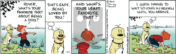 Red and Rover on Wednesday July 10, 2019 Comic Strip