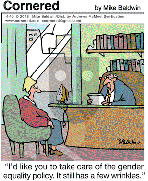 Cornered on Tuesday April 10, 2018 Comic Strip