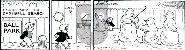 Nancy on Thursday February 3, 1955 Comic Strip