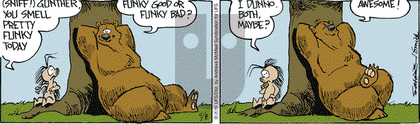 The Grizzwells on Monday April 8, 2019 Comic Strip