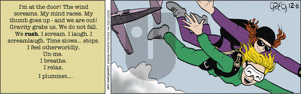 Luann - Wednesday December 6, 2023 Comic Strip