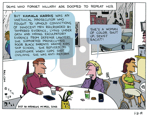 Ted Rall on Monday January 21, 2019 Comic Strip