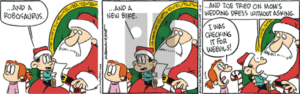 Baby Blues on Friday December 4, 2009 Comic Strip