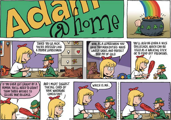 Adam@Home on Sunday March 17, 2013 Comic Strip