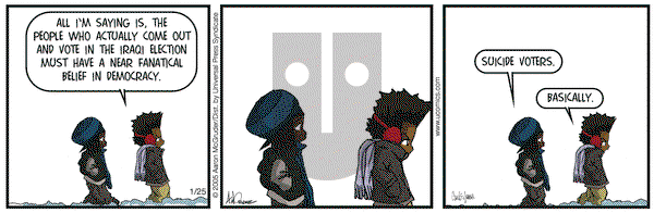 The Boondocks - Tuesday April 7, 2020 Comic Strip