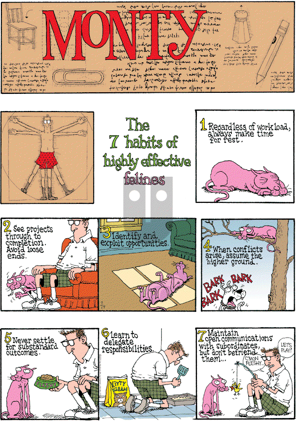 Monty - Sunday July 17, 2011 Comic Strip