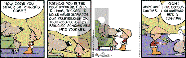 DeFlocked on Wednesday May 28, 2014 Comic Strip