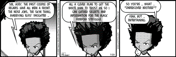 The Boondocks on Monday May 12, 2025 Comic Strip