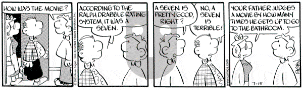 Drabble on Friday July 15, 2005 Comic Strip