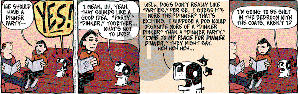Pooch Cafe on Monday November 23, 2009 Comic Strip