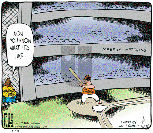 Tom Toles on Friday May 1, 2015 Comic Strip