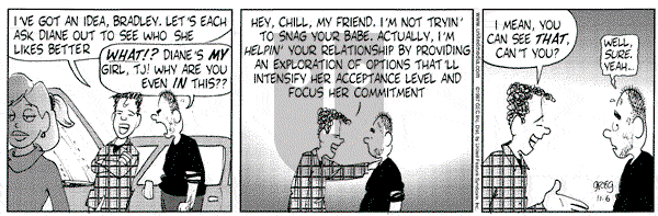 Luann on Thursday November 6, 1997 Comic Strip