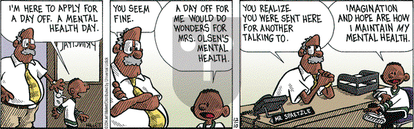 Frazz on Wednesday December 10, 2014 Comic Strip