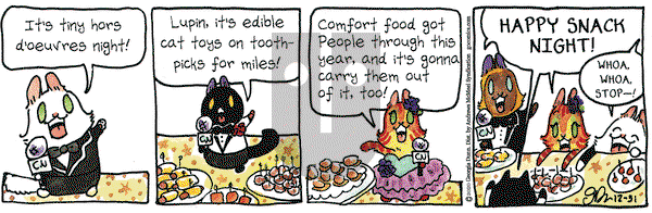 Breaking Cat News on Thursday December 31, 2020 Comic Strip