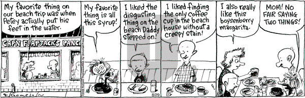 Cul de Sac on Friday August 29, 2008 Comic Strip