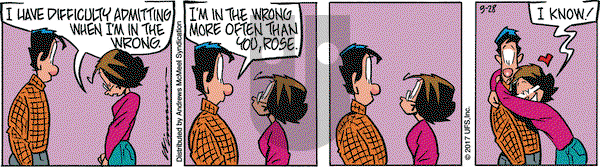 Rose is Rose on Thursday September 28, 2017 Comic Strip