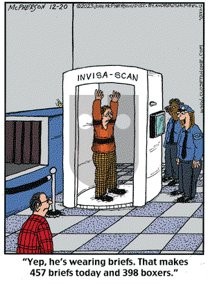 Close to Home on Wednesday December 20, 2023 Comic Strip