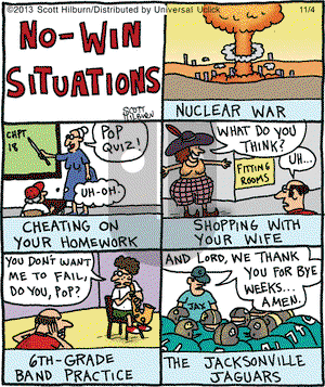 The Argyle Sweater on Monday November 4, 2013 Comic Strip