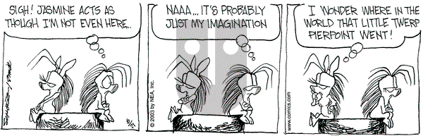 The Grizzwells on Tuesday June 24, 2003 Comic Strip