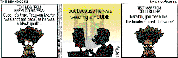 La Cucaracha on Wednesday April 4, 2012 Comic Strip