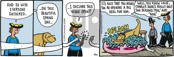Overboard on Monday April 30, 2012 Comic Strip