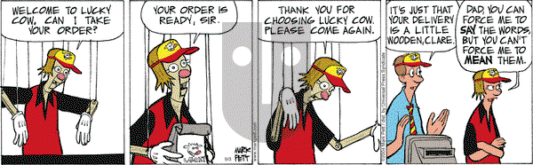 Lucky Cow on Friday September 5, 2025 Comic Strip