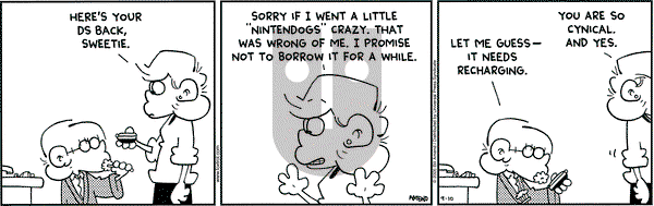 FoxTrot on Saturday September 10, 2005 Comic Strip