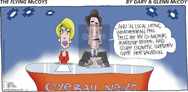 The Flying McCoys on Sunday February 19, 2017 Comic Strip