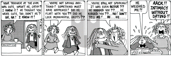 Cathy Classics - Thursday February 3, 1994 Comic Strip