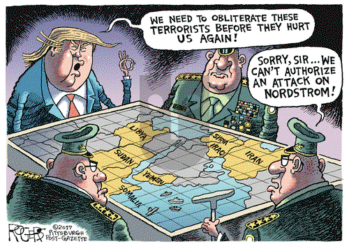 Rob Rogers on Friday February 10, 2017 Comic Strip