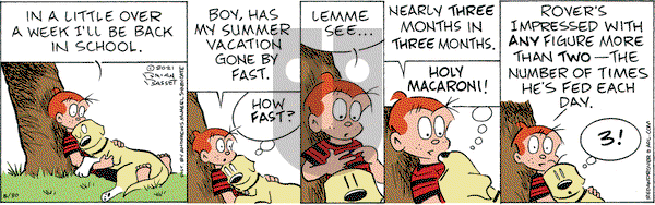 Red and Rover on Monday August 30, 2021 Comic Strip