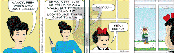 Nancy on Wednesday June 3, 2020 Comic Strip
