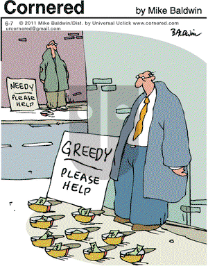 Cornered on Tuesday June 7, 2011 Comic Strip
