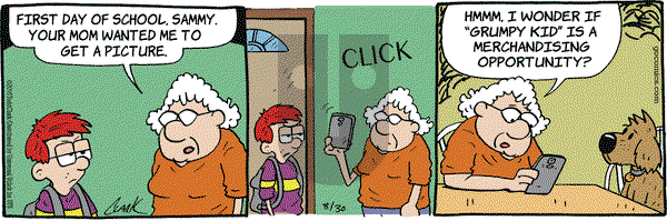 Lola on Tuesday August 30, 2016 Comic Strip