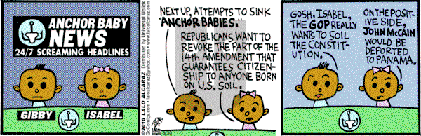 La Cucaracha - Monday August 30, 2010 Comic Strip