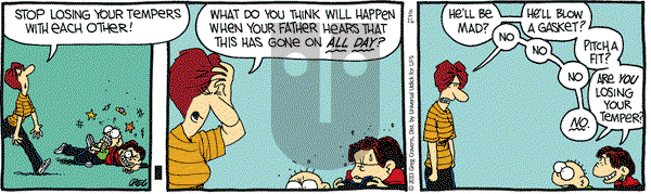 The Buckets on Friday August 16, 2013 Comic Strip