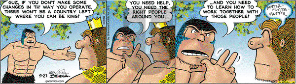 Alley Oop on Wednesday September 21, 2016 Comic Strip
