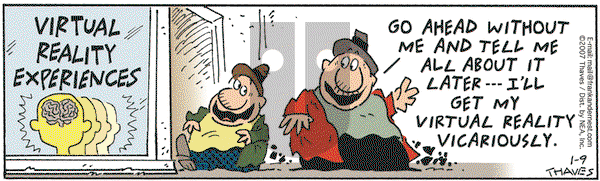 Frank and Ernest on Tuesday January 9, 2007 Comic Strip