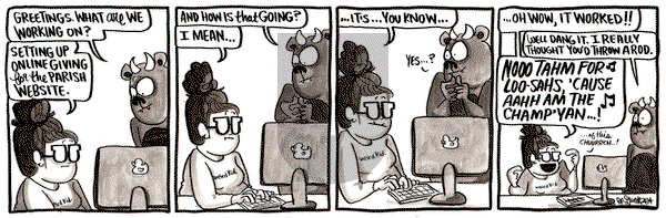 Amanda the Great - Tuesday April 9, 2024 Comic Strip