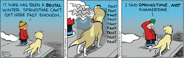 Red and Rover on Monday February 17, 2014 Comic Strip