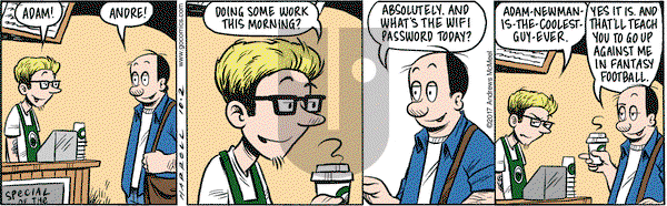 Adam@Home on Monday October 2, 2017 Comic Strip