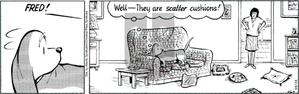 Fred Basset on Tuesday September 26, 2006 Comic Strip