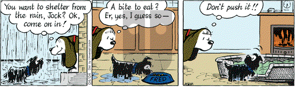 Fred Basset on Thursday April 4, 2013 Comic Strip