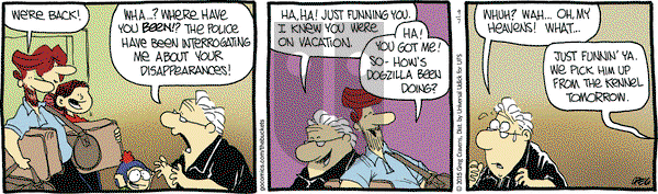 The Buckets on Monday September 7, 2015 Comic Strip